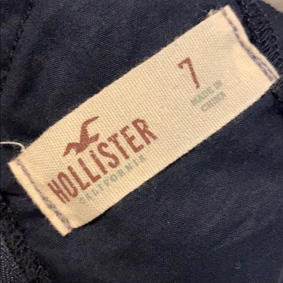Hollister navy mini shirt - Picture 3 of 4